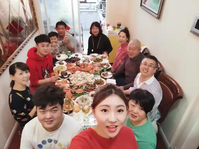 2020年春节家人团聚