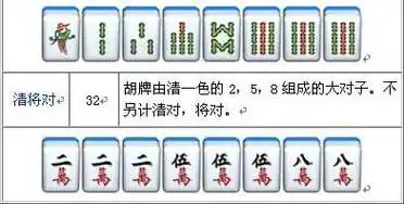 清带幺:清一色带幺.