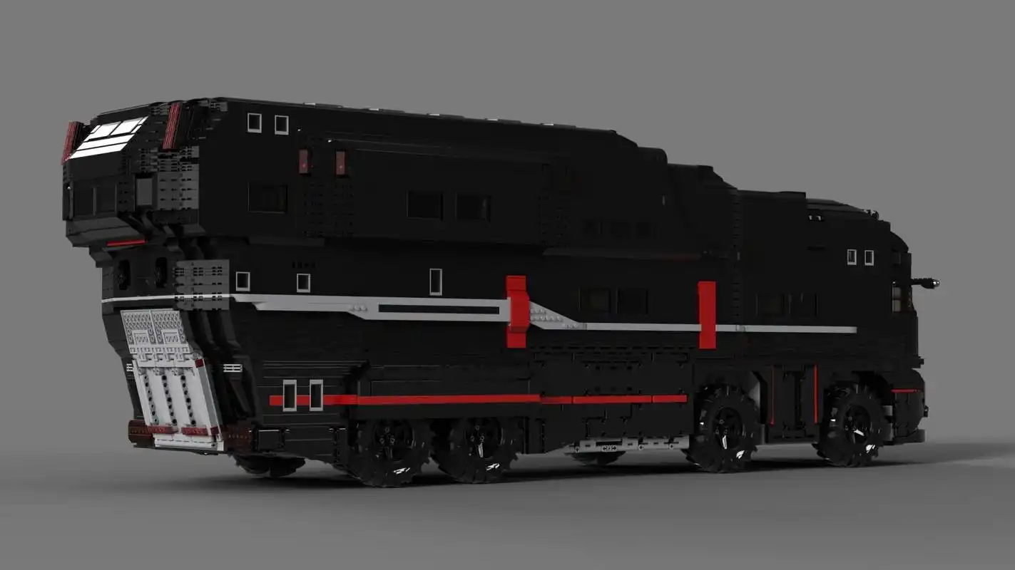 主题是末日生存向的作战移动堡垒,历时3个月,磨蹭好久终于做完了!