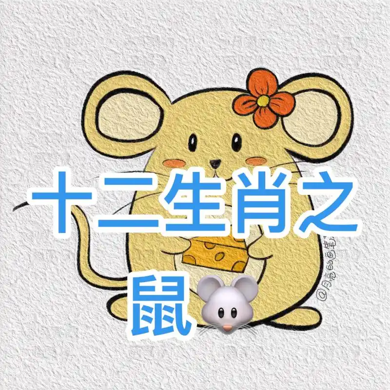 简笔画教程十二生肖之鼠.简笔画打卡第一天#老鼠简笔画#简笔画 - 抖音