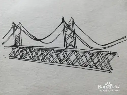 鸭绿江大桥怎么画