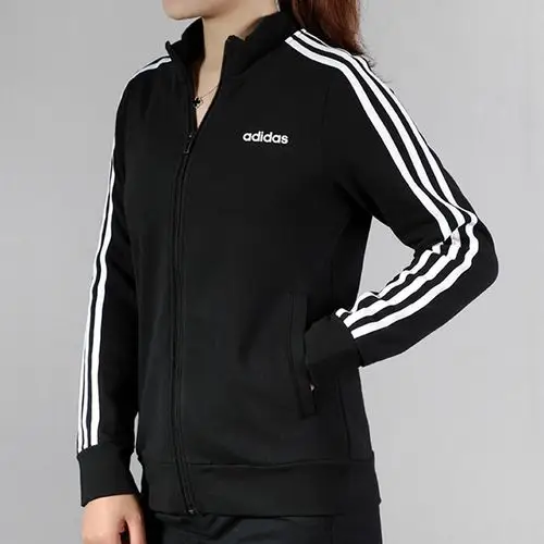 啊阿迪达斯女装外套2020新款运动服针织跑步立领夹官方舰旗店官网