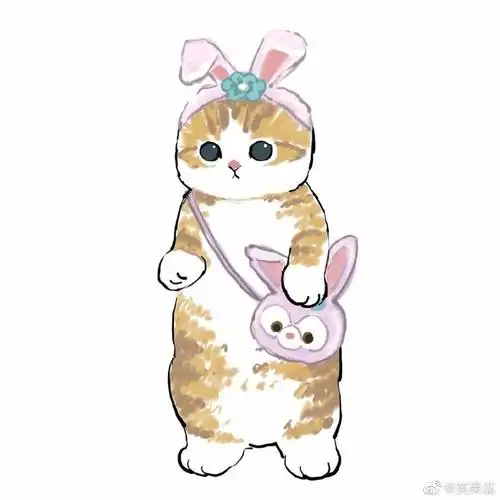 分享一组卡通猫咪头像好喜欢,也太可爱了吧!