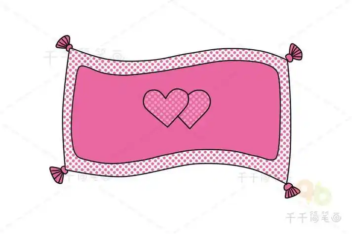 简笔画地毯带颜色搭配