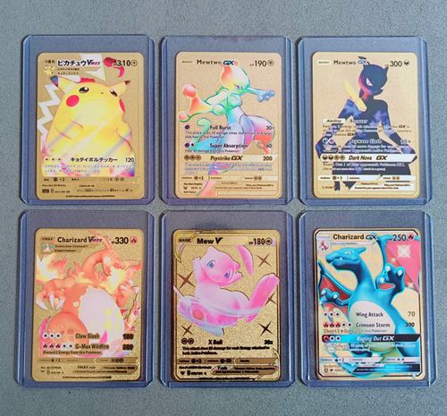 超级超梦金属卡片精灵宝可梦卡牌巨化神奇动漫宝贝动漫挂件