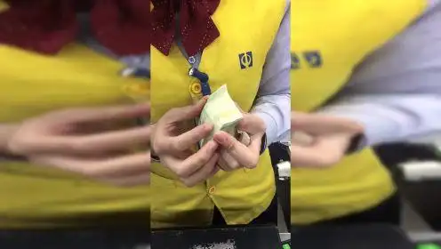 花式点钞五指连拨