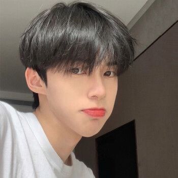 假发男短发韩版帅气男士短直发逼真自然齐刘海男生蓬松日常全头套ll