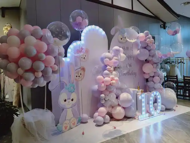 星黛露主题10岁生日宴南昌儿童派对策划