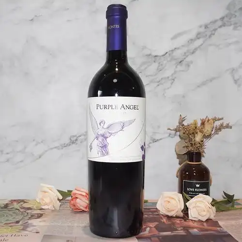 2015蒙特斯紫天使红葡萄酒智利原瓶装进口红酒montespurpleangel