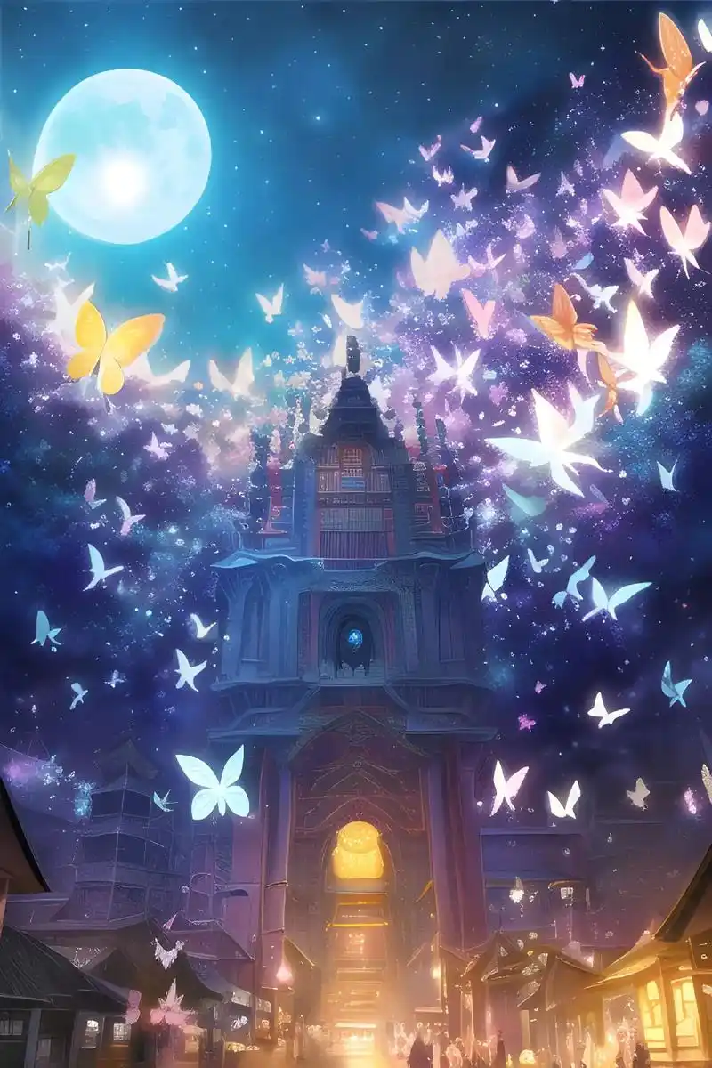 唯美意境 #壁纸 #插画  - 抖音