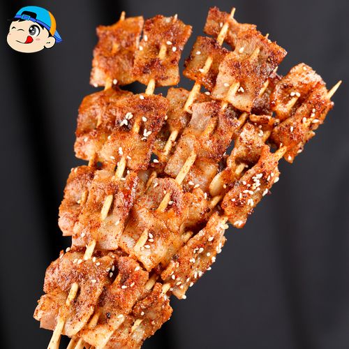 bbq户外烧烤半成品烧烤五花肉串烧烤串猪肉串20串腌制烧烤食材