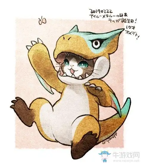怪物猎人携带版2nd官方发布10周年贺图轰龙美滋滋