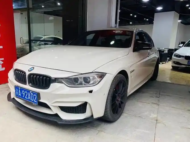 自用宝马328进口标轴出售〔吃瓜〕改装博德绞牙!布雷博f50