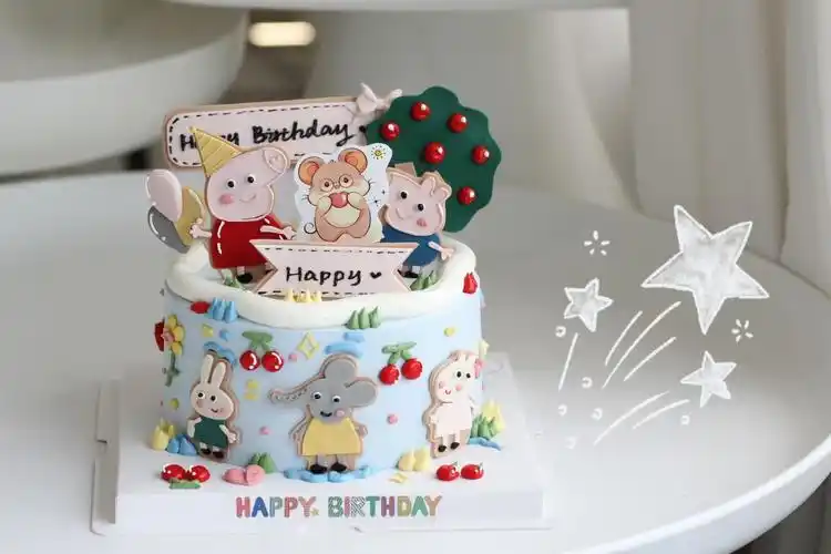 小猪佩奇蛋糕
