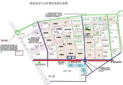 看看我们回龙观的明细地图!