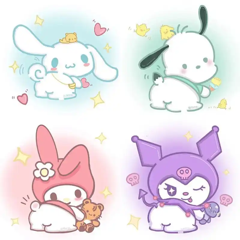 第6弹91三丽鸥闺蜜头像 快拉上你的冤种姐妹一起换起来吧 转载请