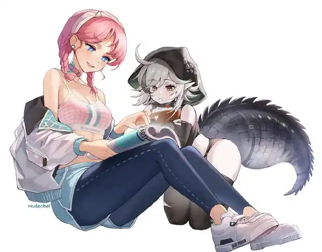 【p站美图】青春活力小可爱!《明日方舟》蓝毒壁纸特辑 - acg17.com