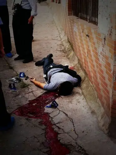 悍匪周克华被击毙高清图(胆小者勿入)