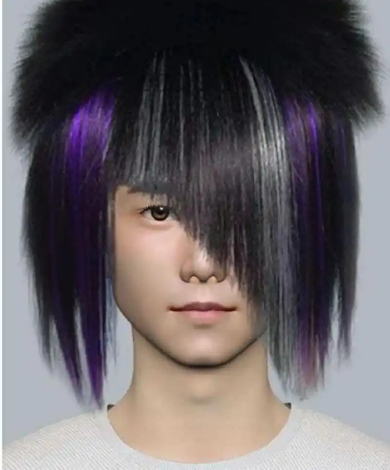 90后非主流杀马特发型葬爱家族