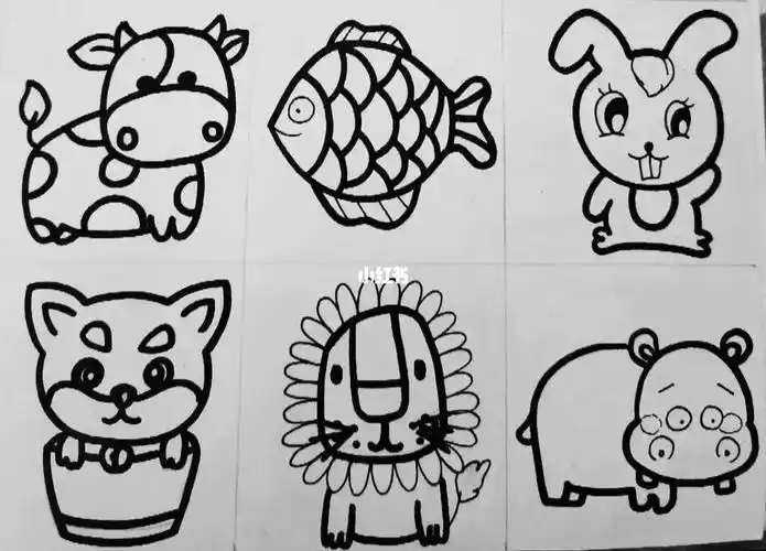 简笔画动物篇