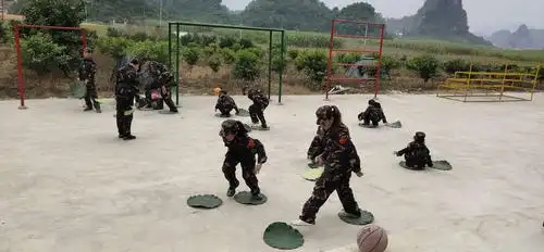 麒麟山青少年特训练基地承接培训机构学生户外团建活动