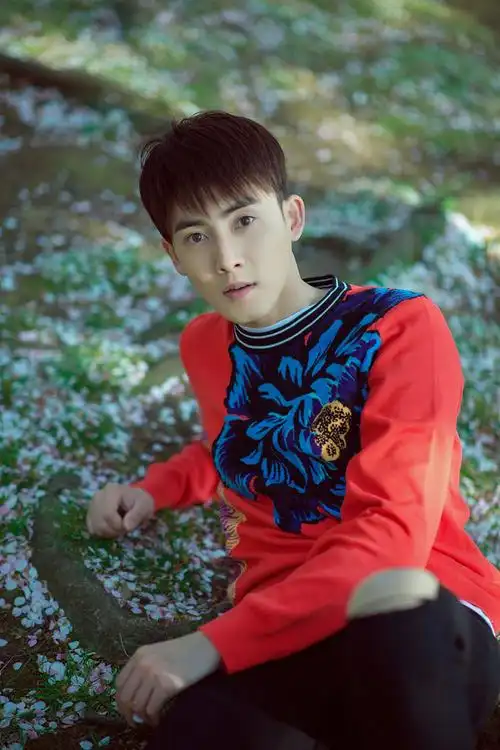 张睿最新写真曝光 邂逅樱花感受惬意春光