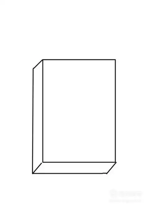 长方体简笔画