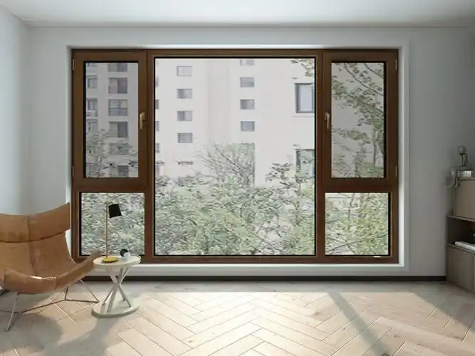 美萨门窗共生系列118木铝断桥系统窗纱一体内开内倒窗gsawsw118io