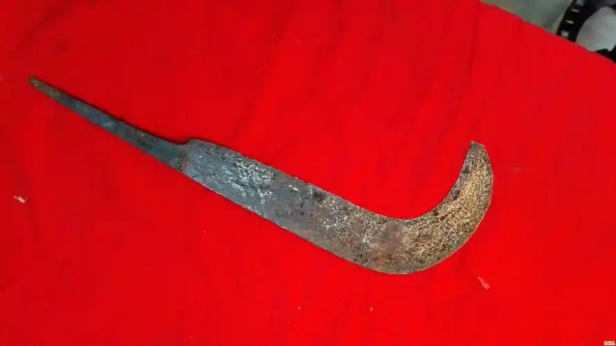 69 古代冷兵收藏 69 明清近代铁兵 69 出水弯刀