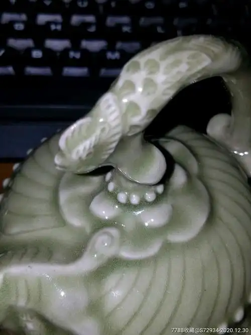 80年代耀州窑提梁倒流壶