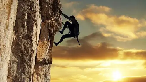 极限运动攀岩劲爆体育壁纸