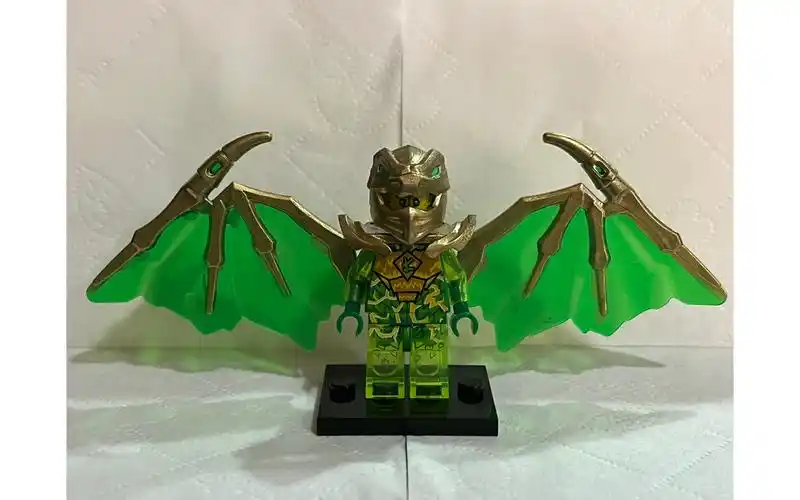乐高幻影忍者龙形劳埃徳moc