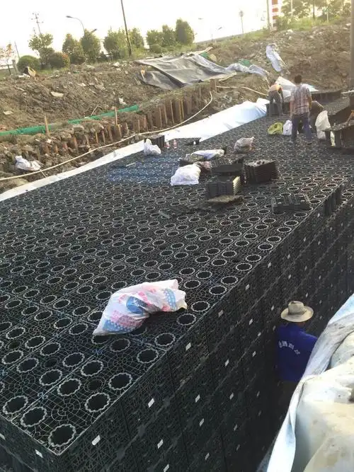 逸凡海绵城市施工现场图