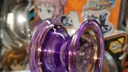 火力少年王悠悠球展示 奥迪双钻悠悠球 幻光流星