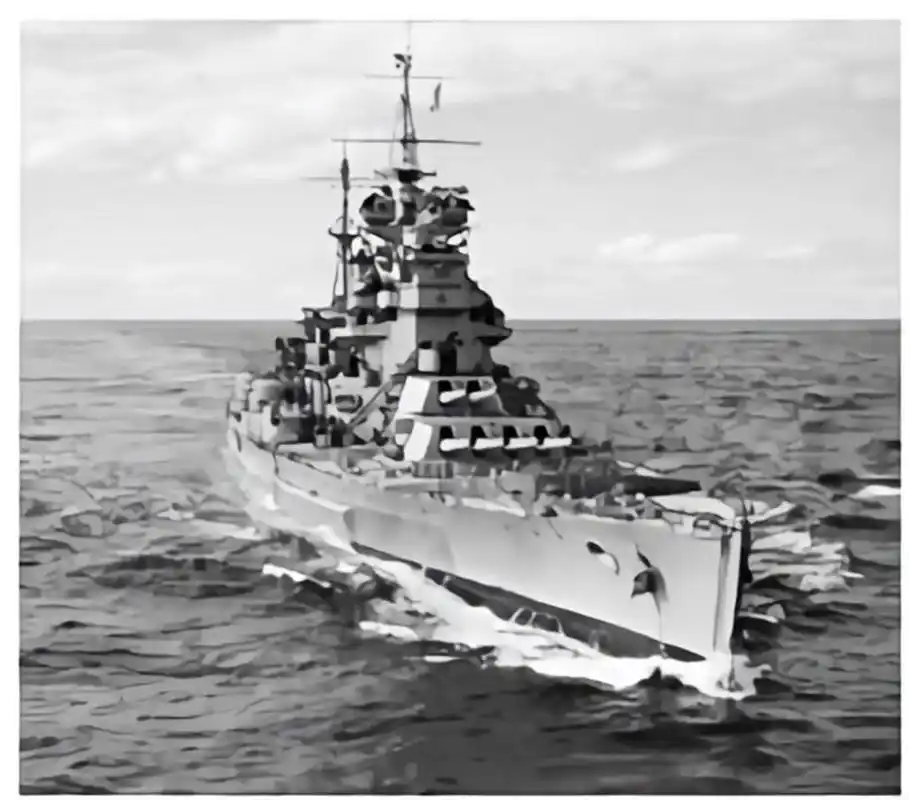 英国的"乔治五世"级五种战舰中的第三种,即"约克公爵"型,最值得一提的