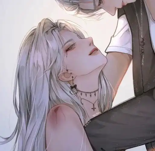 一组手绘情侣头像,请签收