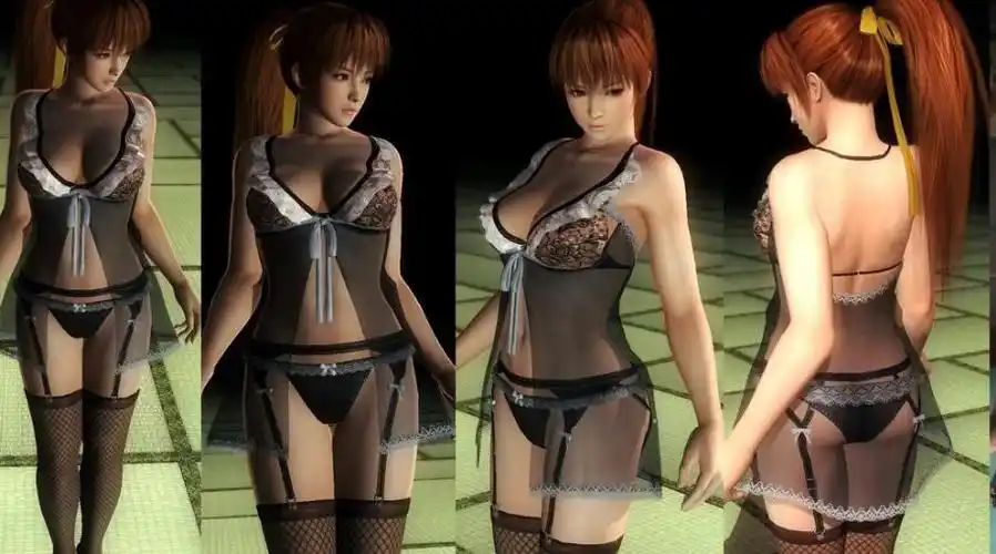 死或生5:最后一战 霞黑色蕾丝比基尼mod