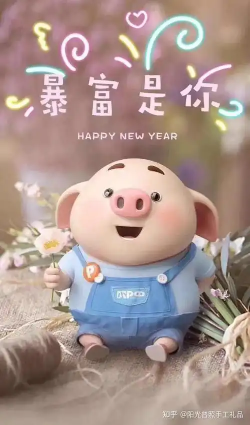 原创猪小屁图解,欧耶