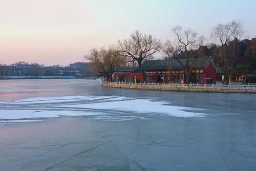 "春节"前夕北海公园漫步