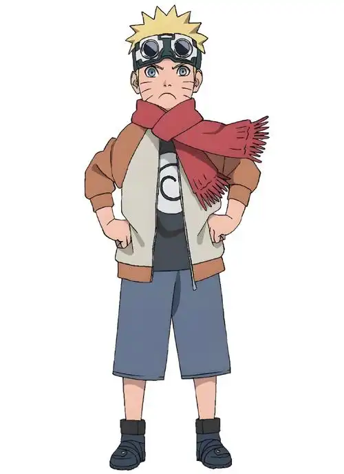 高清修复了一些鸣人各个时期的全身立绘  喜欢自取    #火影忍者