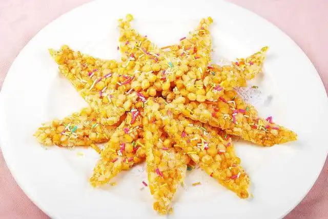 刘大姐每日一菜--黄金玉米烙