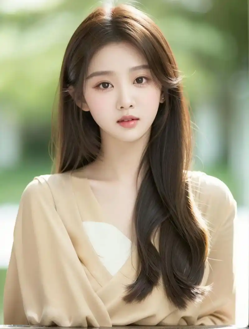 气质清纯美女人像摄影高清壁纸 #美女# #养眼美女