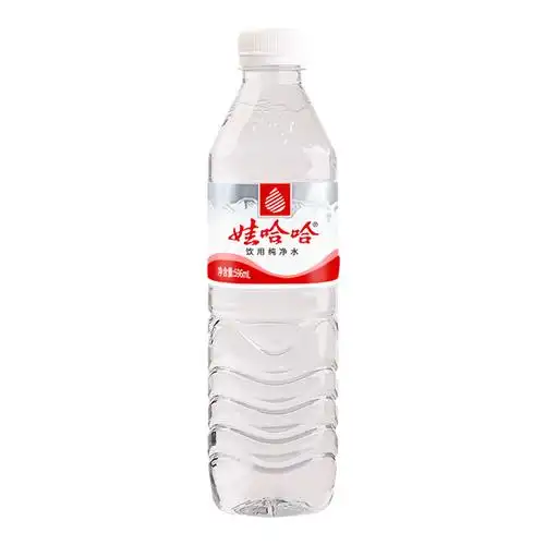娃哈哈饮用纯净水596ml*48瓶特批价小瓶日常会议饮用水非矿泉水