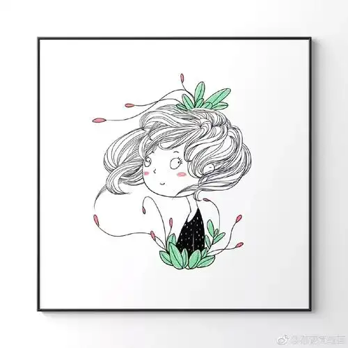 3分钟教会你超简单可爱又清新的小女孩简笔画,这波教程附步骤图