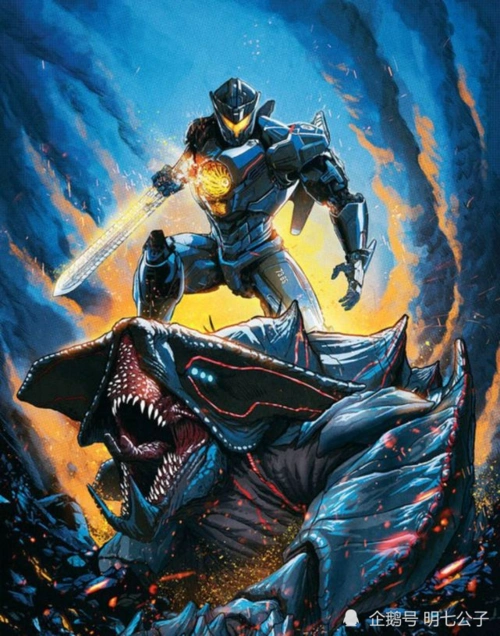 环太平洋第二部主角机甲危险流浪者的升级版复仇流浪者