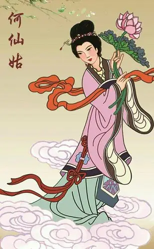 《八仙系列》一一何仙姑                    薪荷/文