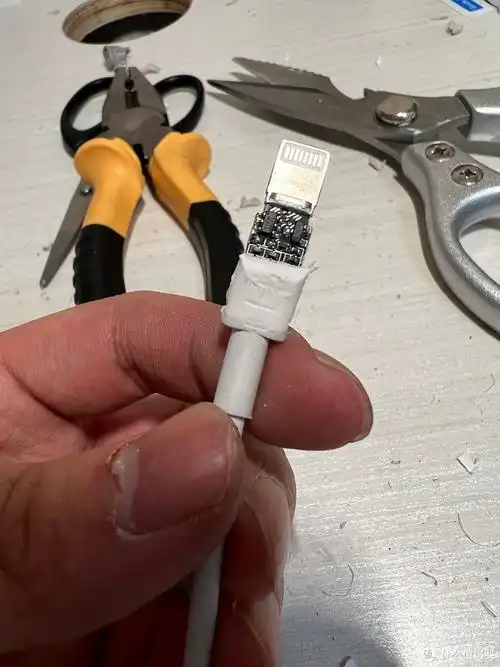 拆解胜为mfi认证苹果数据线_数码配件_什么值得买