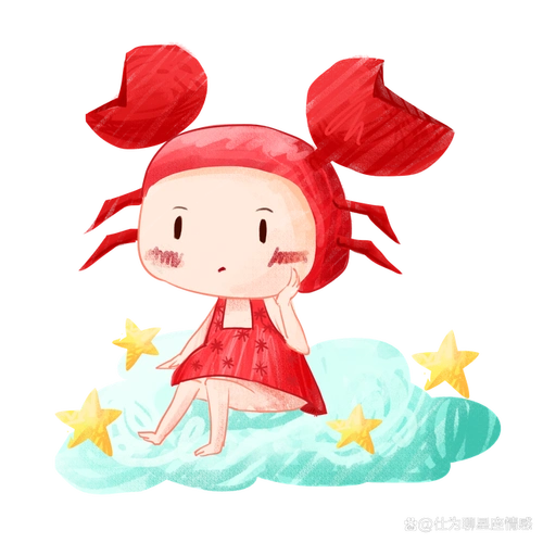 巨蟹座头像 巨蟹座头像女生版可爱 动漫