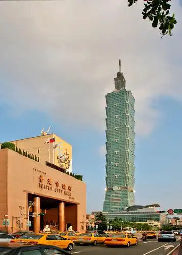 台湾101大厦及台北市政府办公楼
