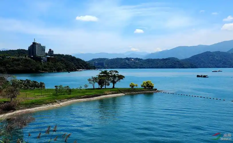 碧水蓝天台湾日月潭